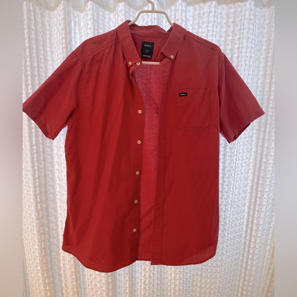 RVCA button up (ss)